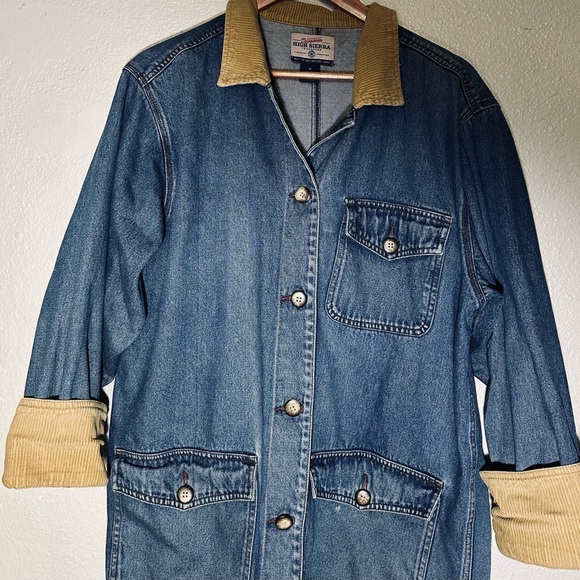 High Sierra VINTAGE Y2K Blue Jacket Size M - Picture 9 of 13